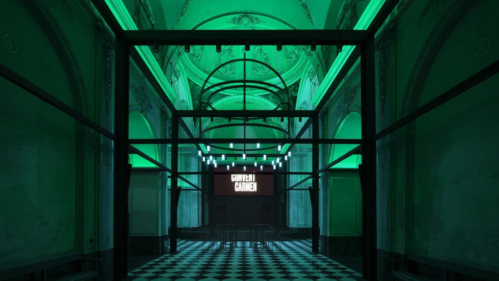 Imatge de l'interior de les instal·lacions de Convent Carmen