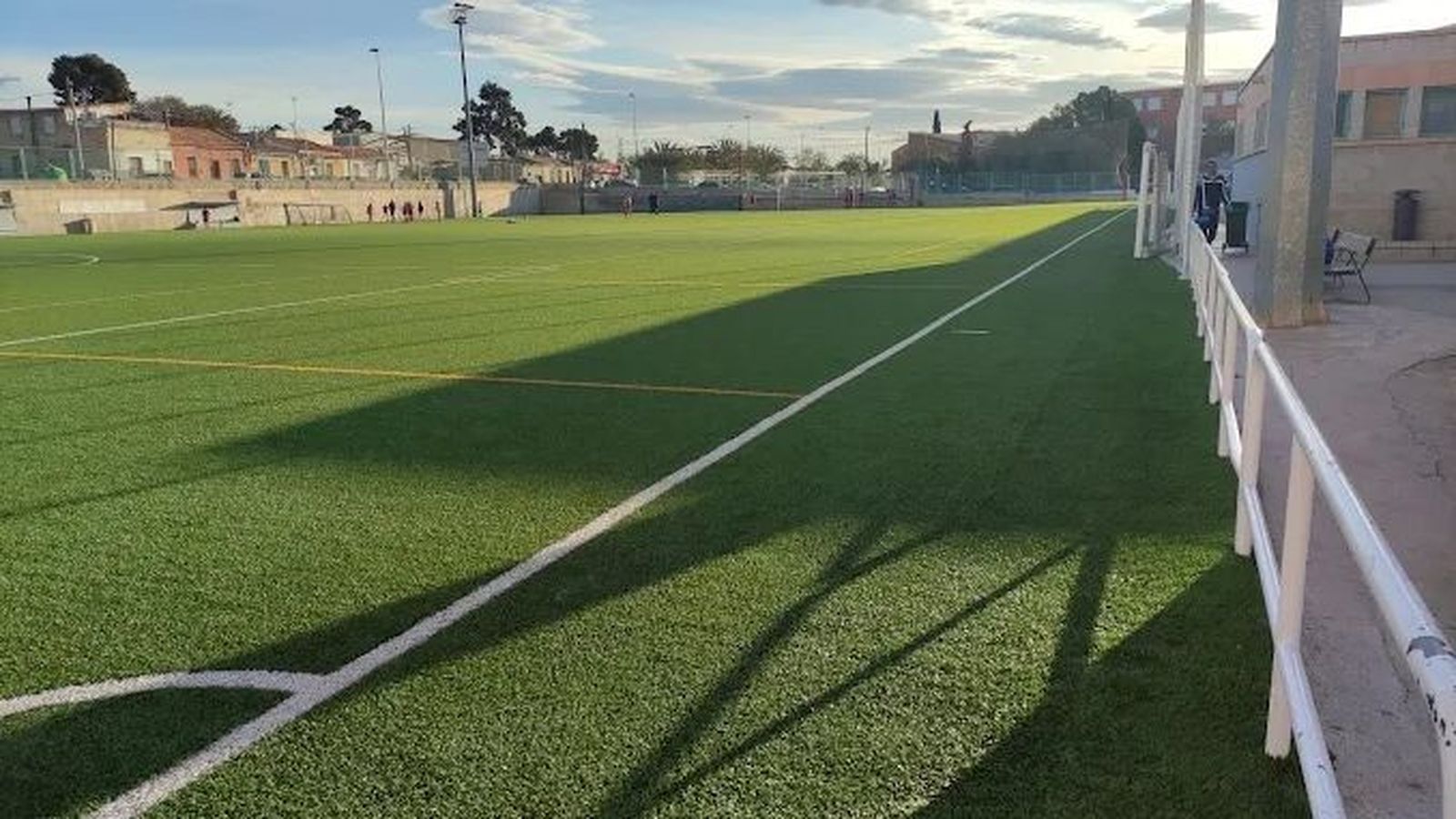Imatge del poliesportiu Carrús on van succeir els fets