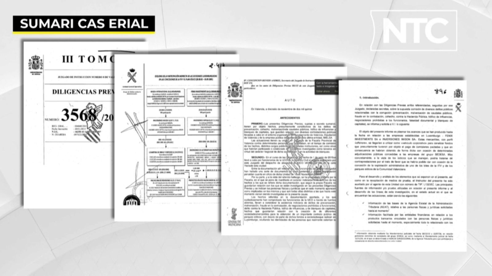 14.02.2019 | NM Les claus del sumari del cas Erial