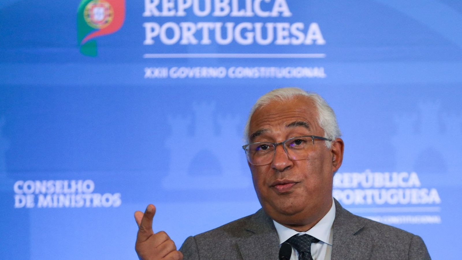 El primer ministre portugués, Antonio Costa, explica les mesures