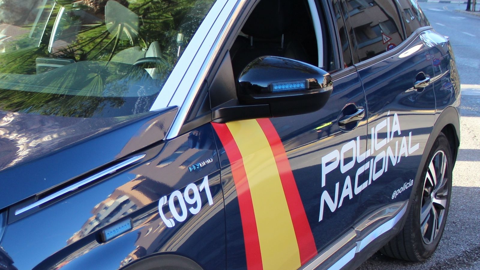 Un cotxe de la Policia Nacional, en arxiu