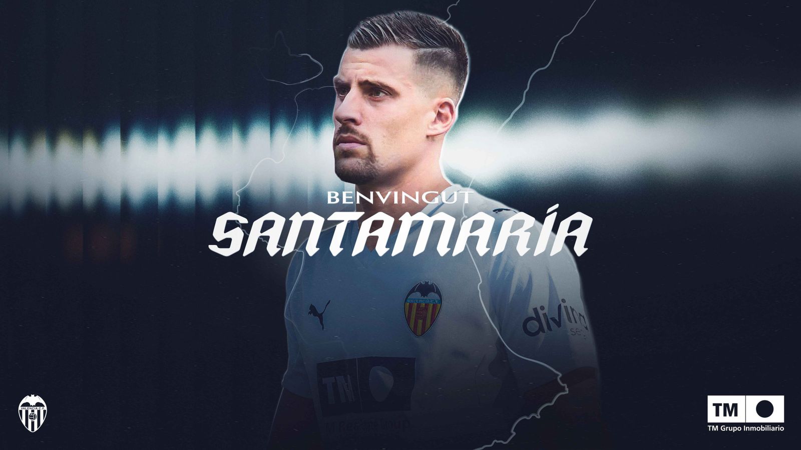 El València CF dona la benvinguda a Baptiste Santamaria
