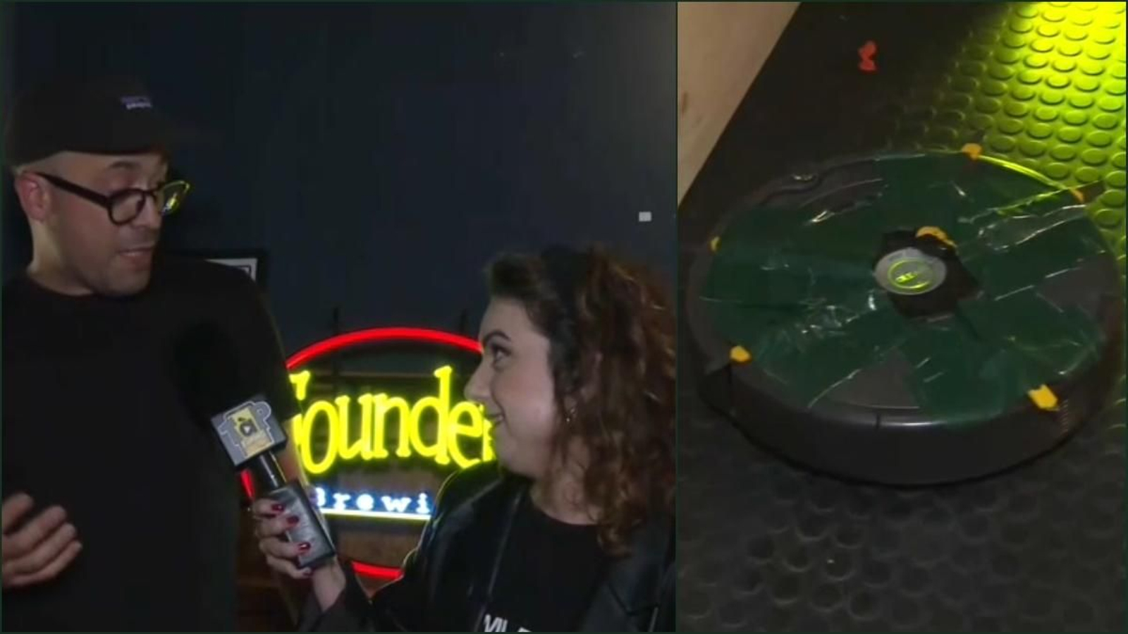 El bar del Centre Excursionista de València organitza aquestes lluites de robots aspiradors