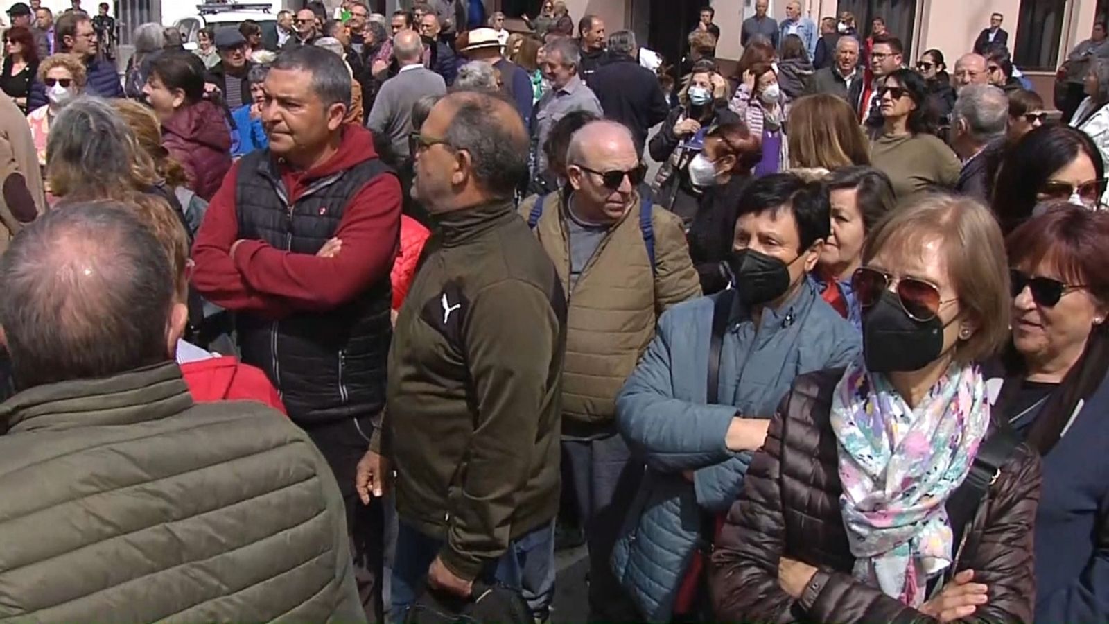 Concentració de veïns a Requena