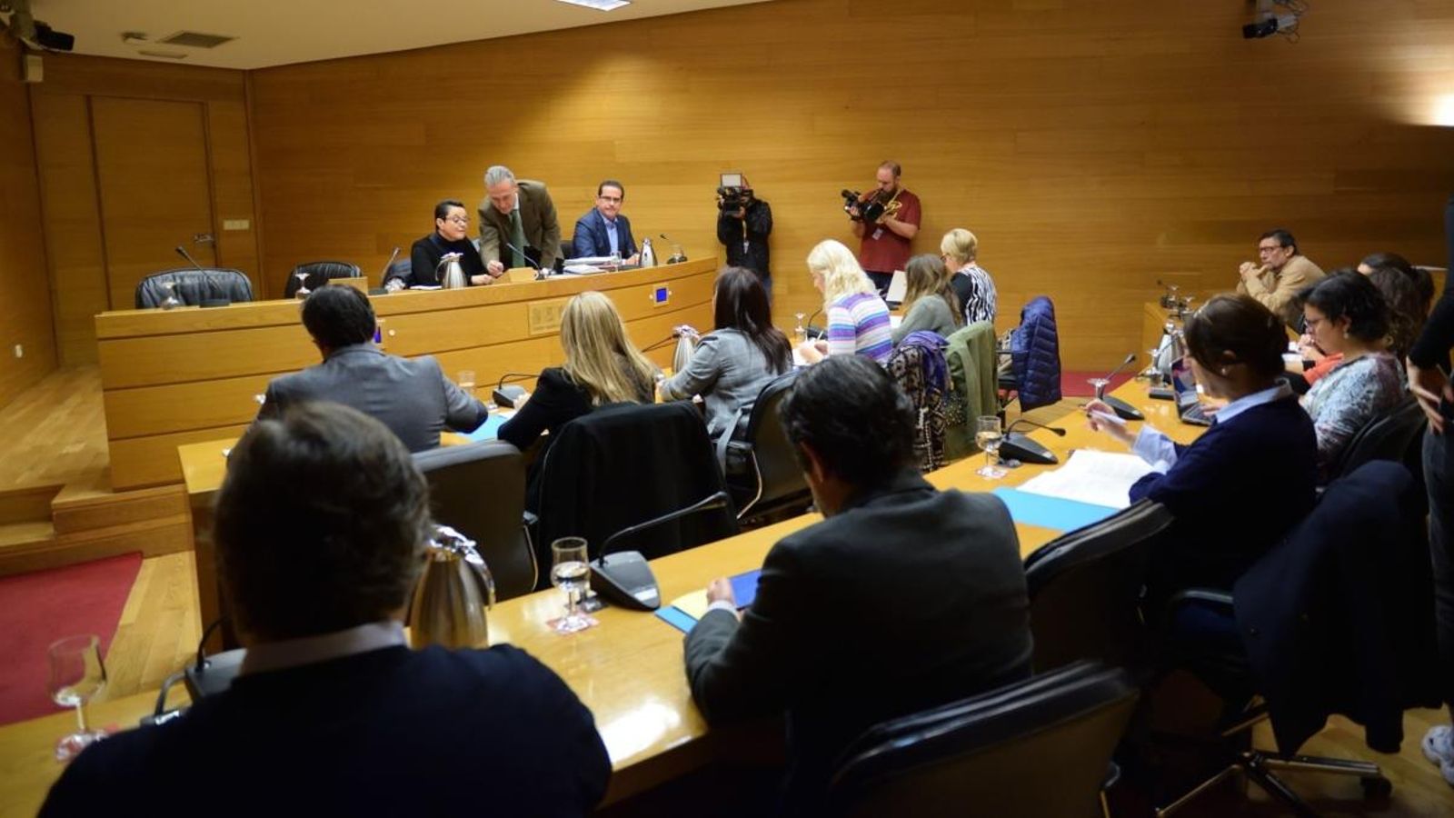 La comissió d’investigació sobre el finançament de PSPV i Bloc, aquest dilluns en les Corts
