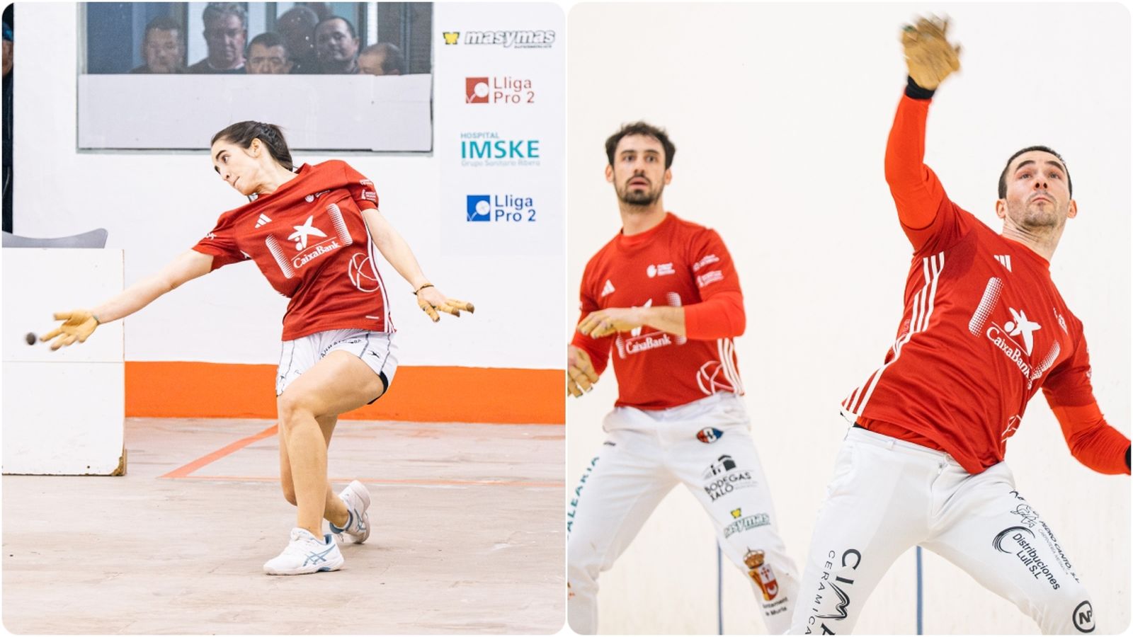 Els pilotaris Victòria, Giner i Nacho