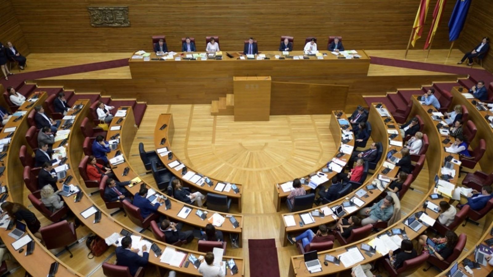 Les Corts debaten la proposició de llei electoral valenciana presentada pel PSPV, Compromís i Podem