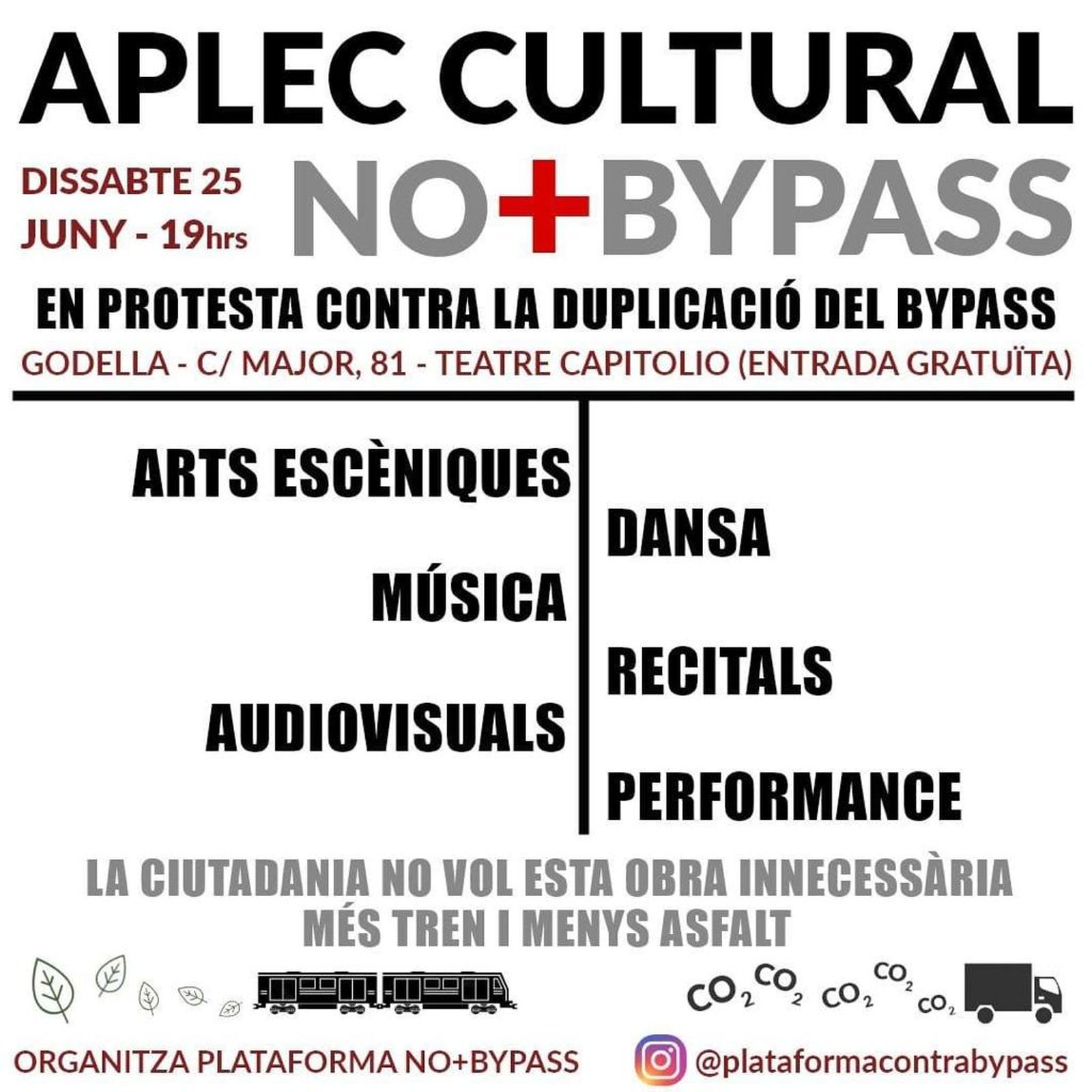 Cartell promocional de l'aplec a Godella