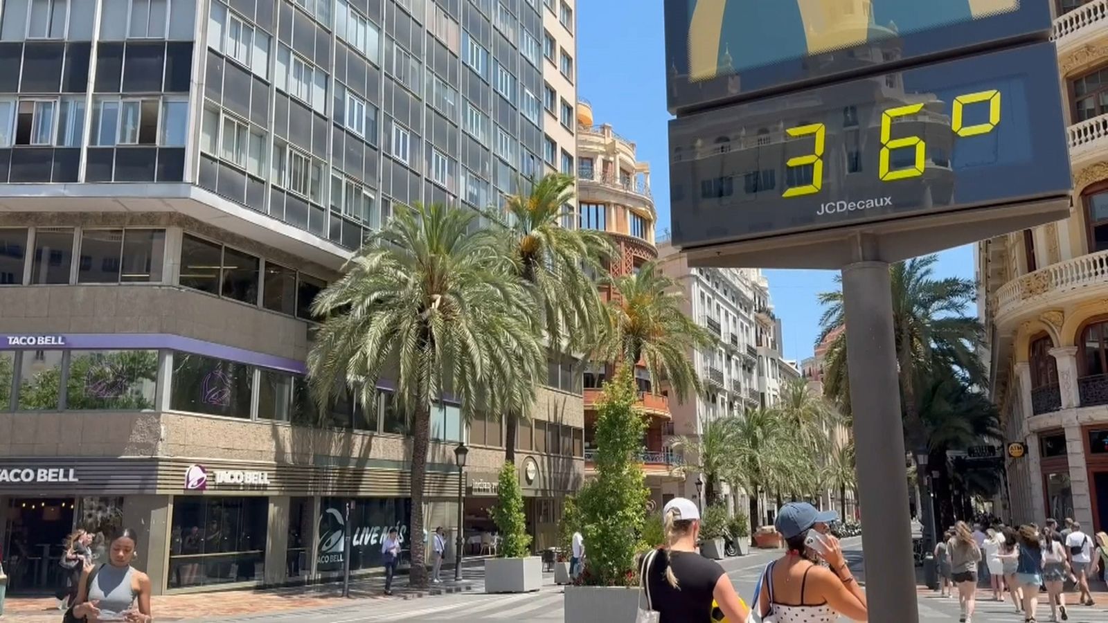 Divendres de maig amb temperatures de mitjan juliol