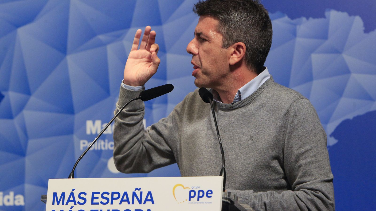 El president de la Generalitat, Carlos Mazón