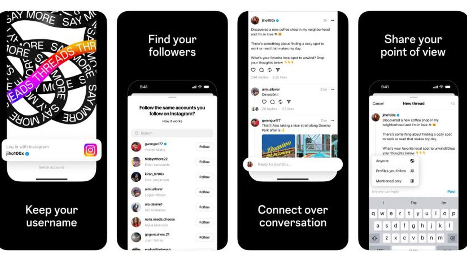 Captures de pantalla de Threads en Play Store