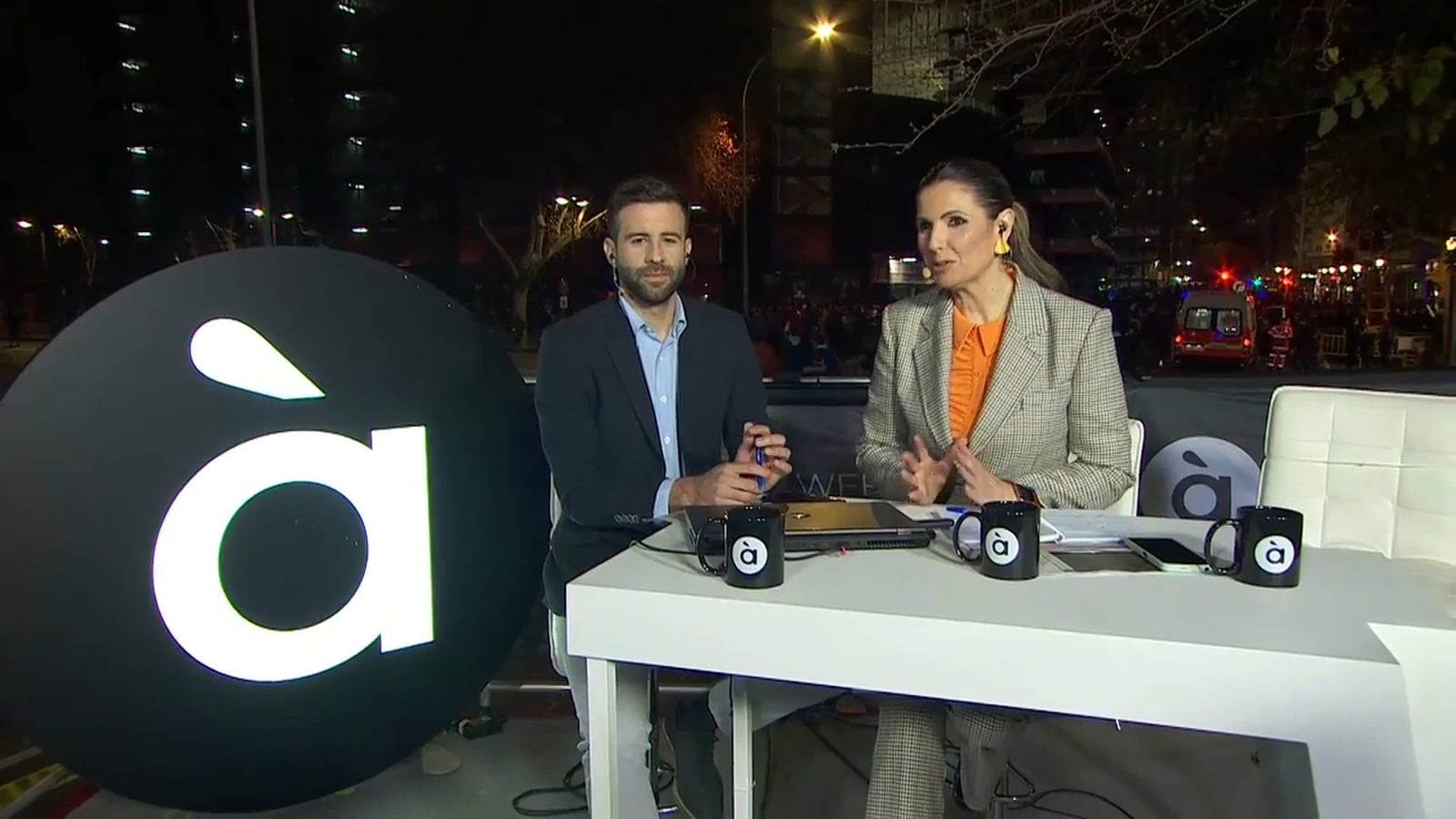 Samuel Borja i Isabel Sánchez en l'especial Camí de la final