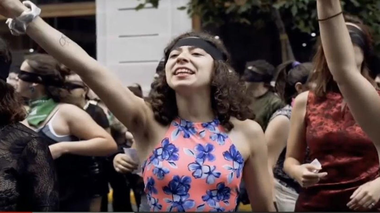 Un mapa que localitza al món la \'performance\' viral del feminisme