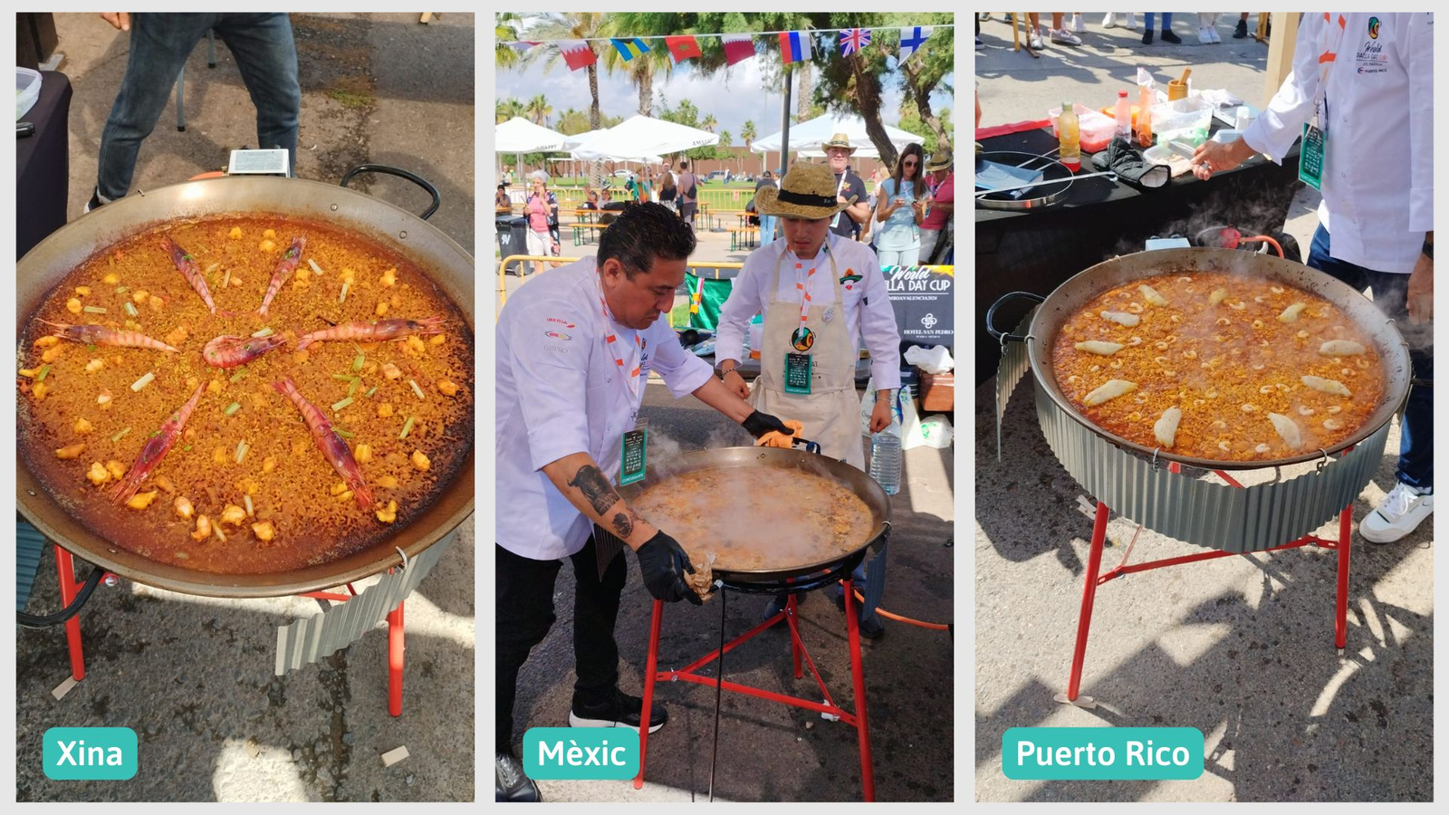 Propostes de Xina, Mèxic i Puerto Rico