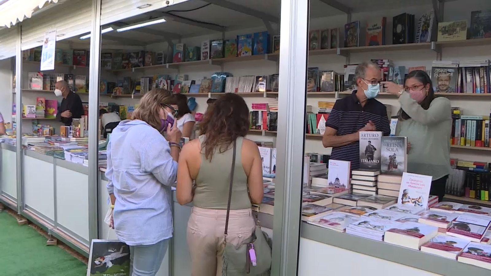 Imatge d'arxiu de la Fira del Llibre a València