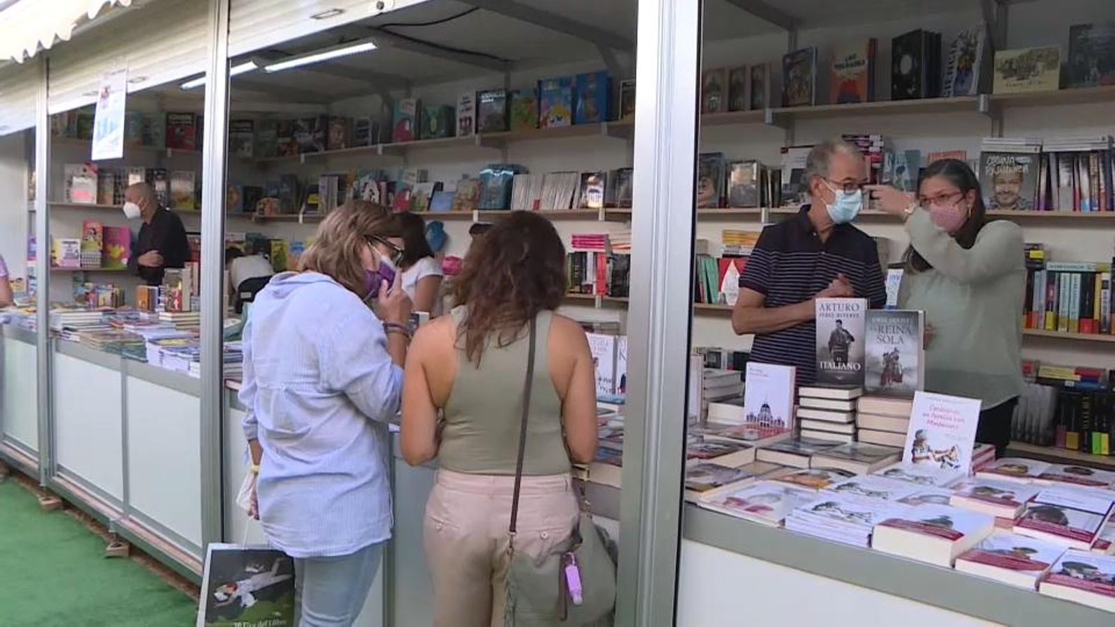 Imatge d'arxiu de la Fira del Llibre a València Imatge d'arxiu de la Fira del Llibre a València