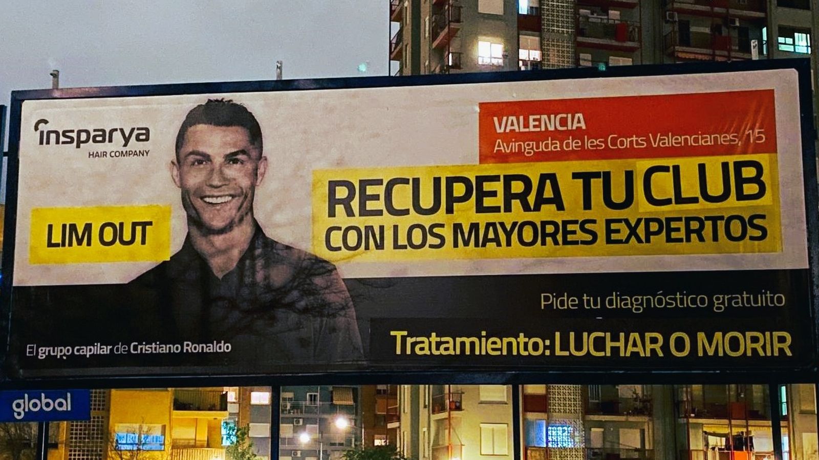 La tanca publicitària modificada