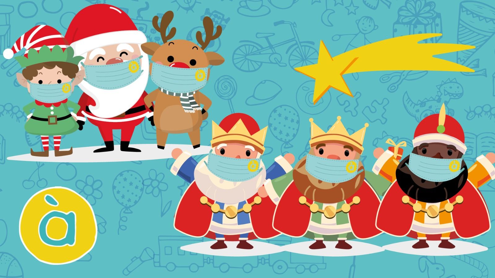 El Pare Noel i els Reis d'Orient esperen la teua carta de La Colla!