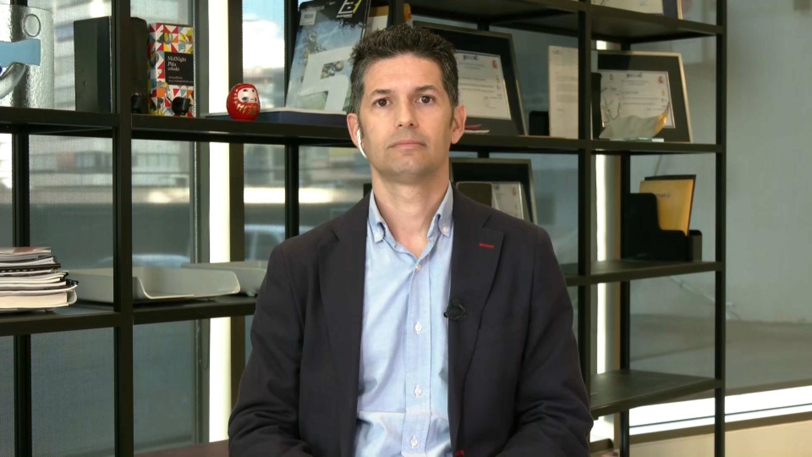 El president d'Hosbec, Fede Fuster, en 'Les notícies del matí'