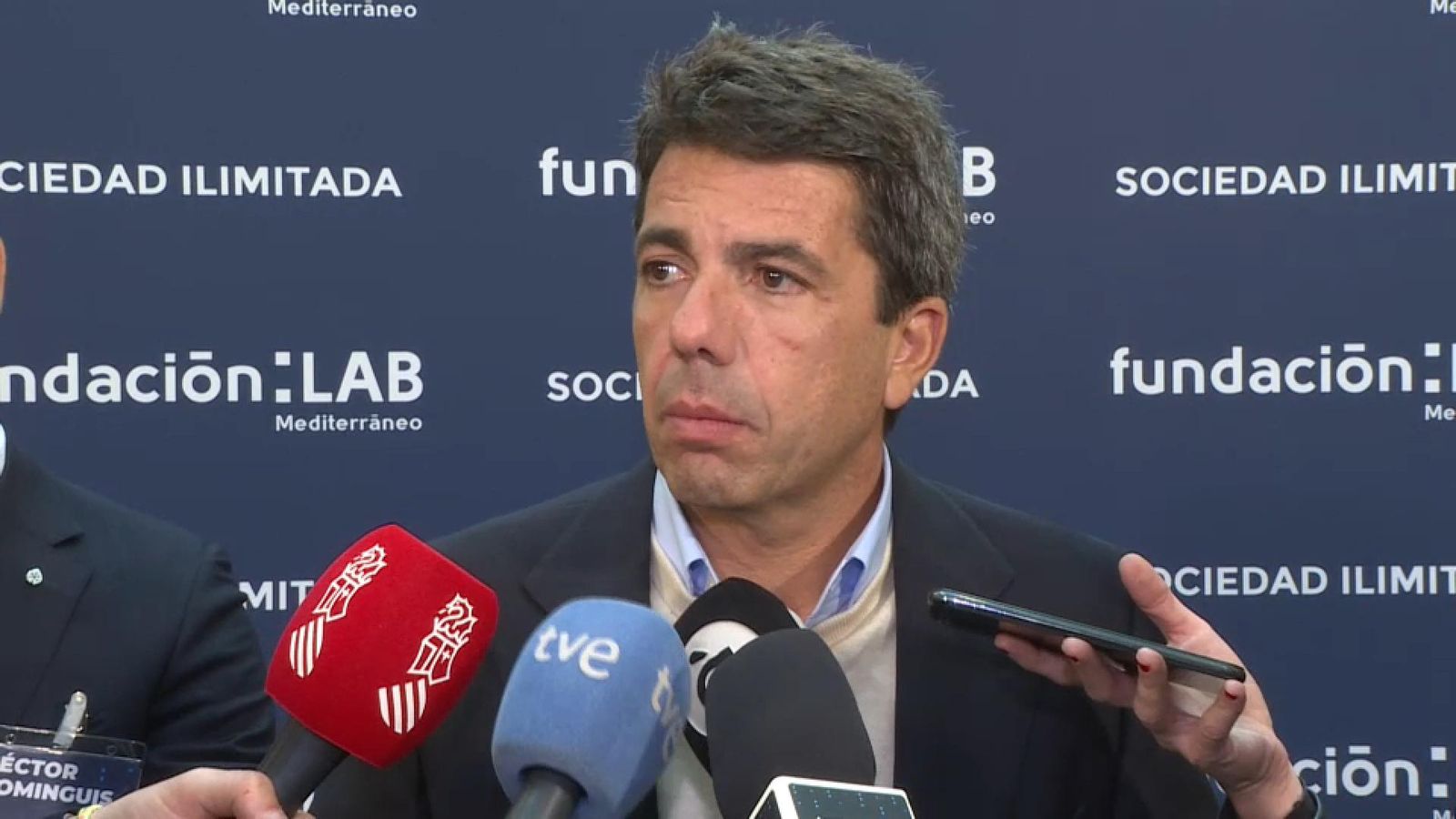 El cap del Consell Carlos Mazón