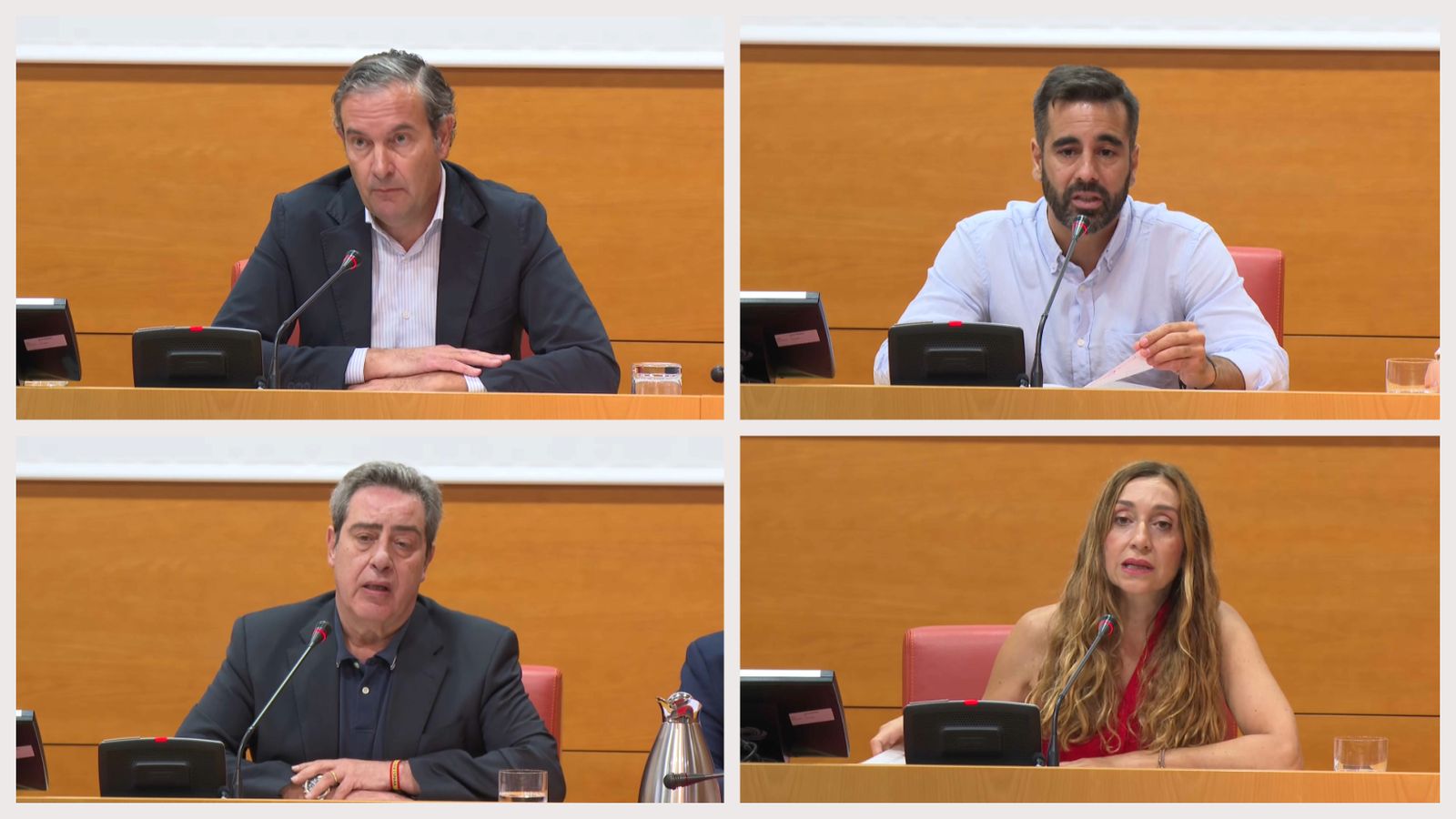Els síndics de les Corts, este dimarts