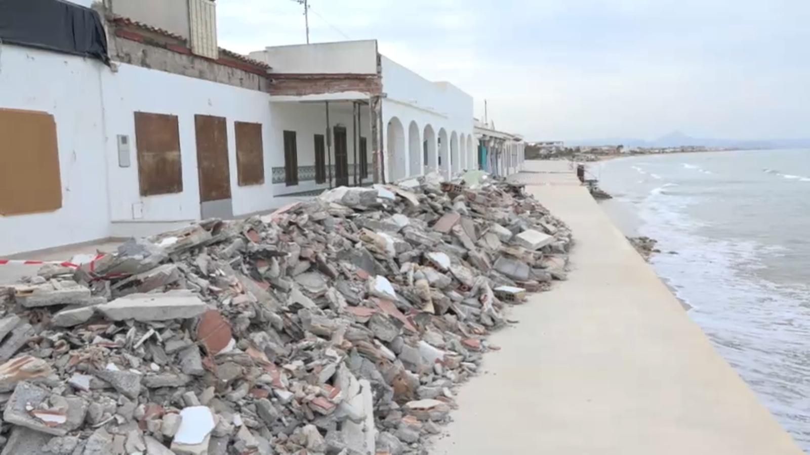 En imatge, alguna de les cases de Dénia incloses en el domini públic