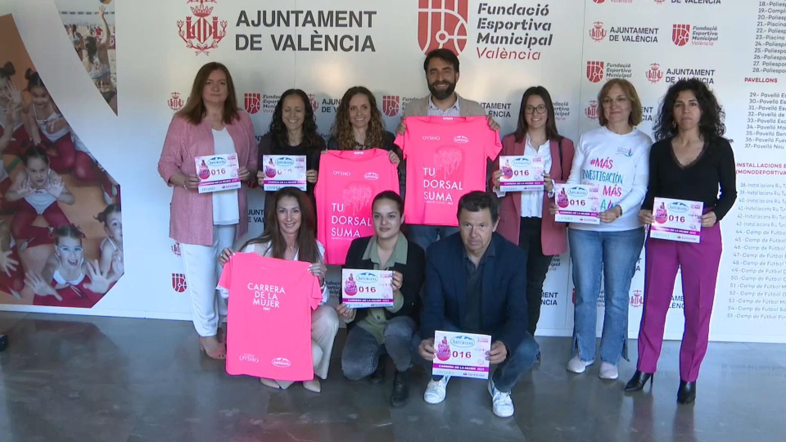 Presentació de la Carrera de la Dona