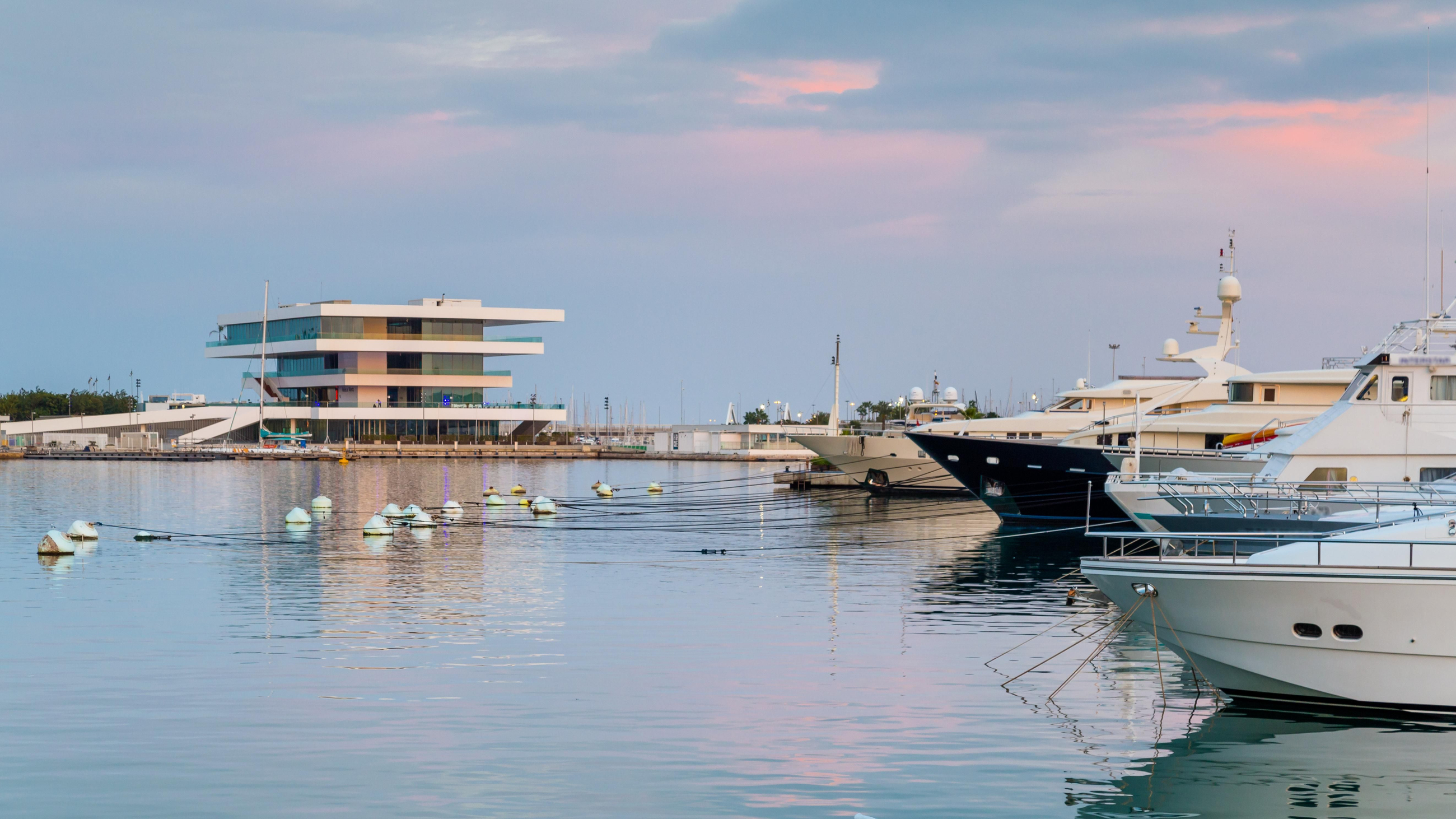 Imatge d'arxiu de la Marina de València Imatge d'arxiu de la Marina de València