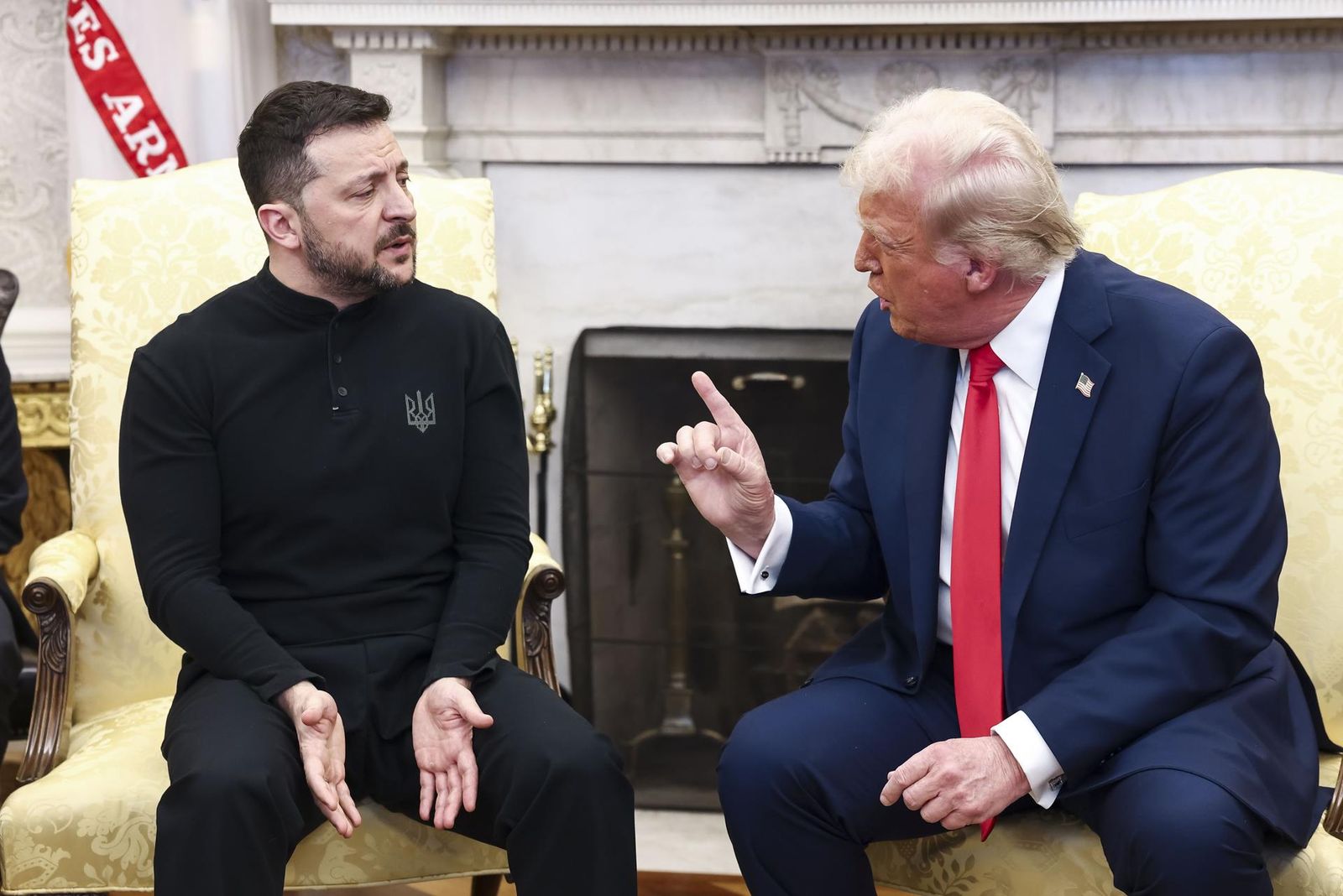 Trump se reúne con Zelensky en la Casa Blanca
