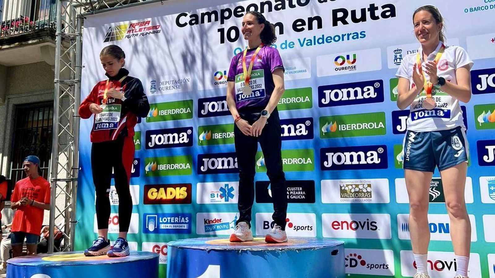 Laura Méndez ha pujat al calaix més alt del pòdium