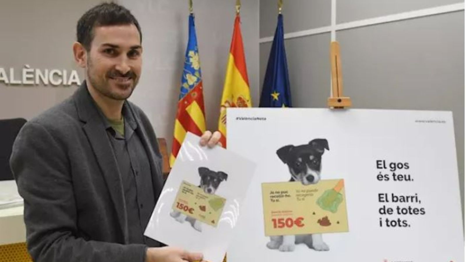 El vicealcalde i delegat d'Ecologia Urbana de l'Ajuntament de València, Sergi Campillo