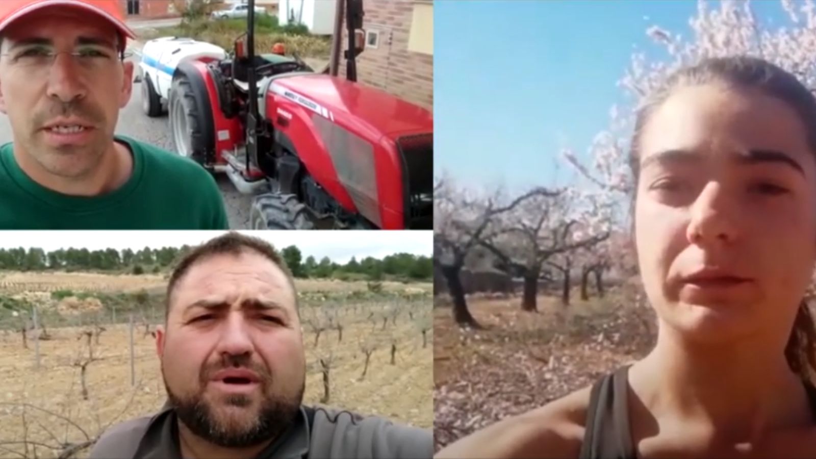 Els rostres de les persones que treballen el camp protagonitzen aquest vídeo