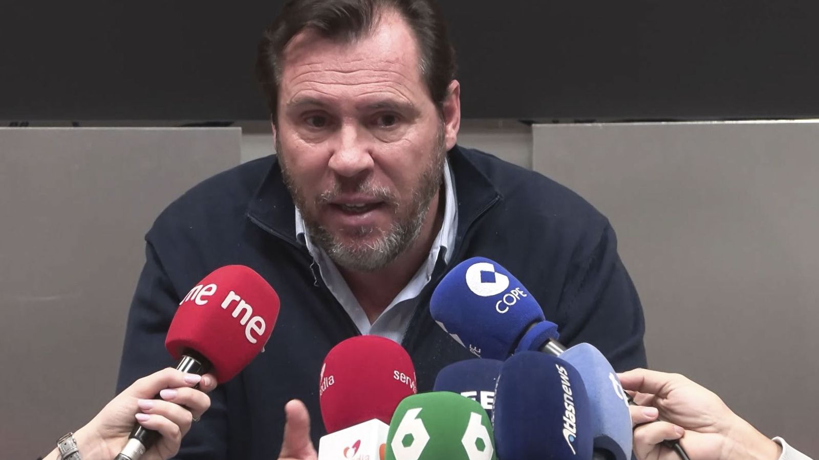 El ministre de Transports i Mobilitat Sostenible, Óscar Puente