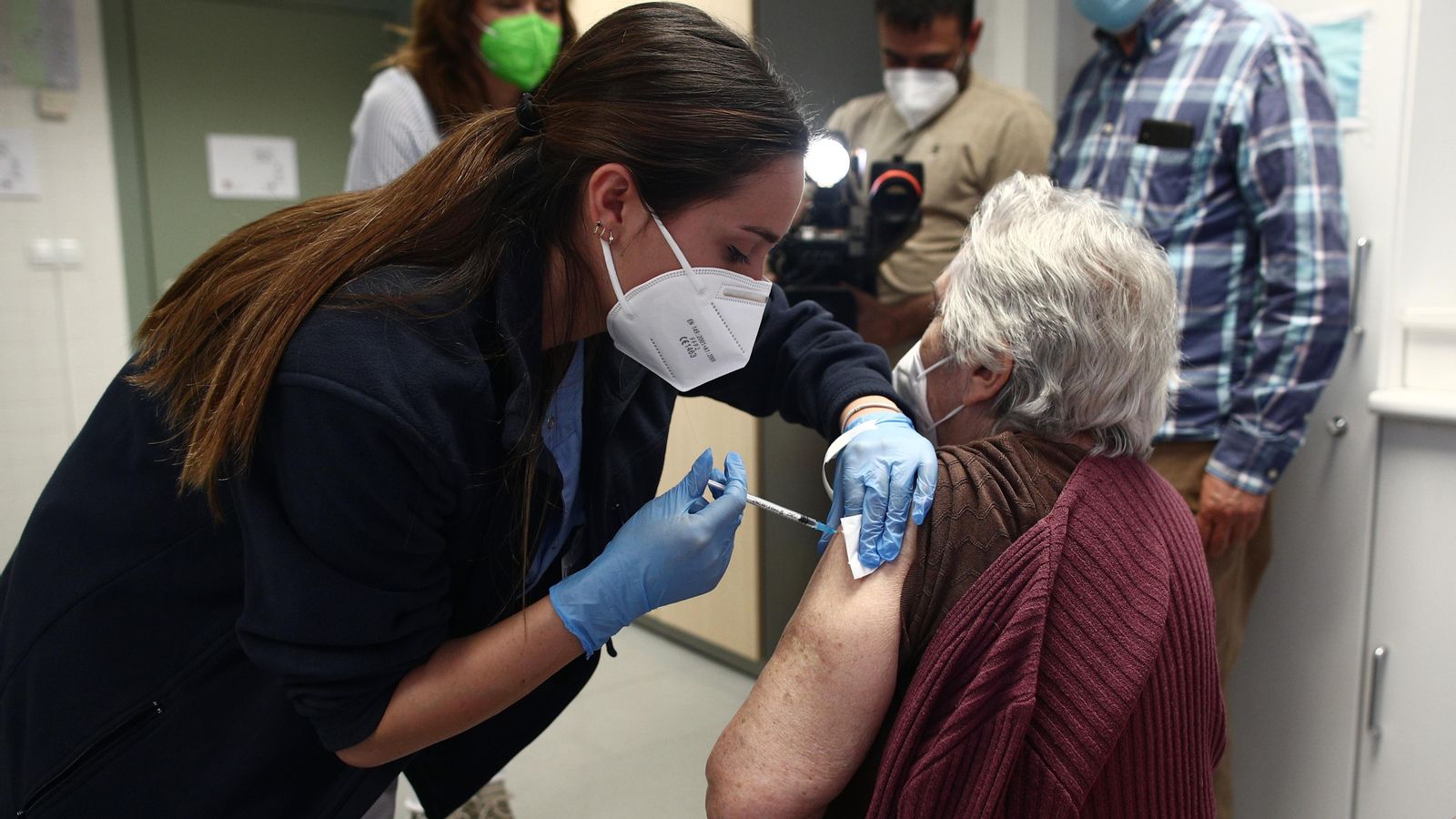 Vacunació de Pfizer a majors de 70 anys