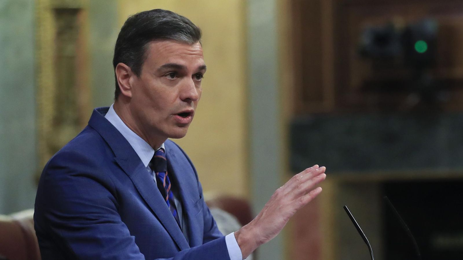 Pedro Sánchez, aquest dijous en el Congrés