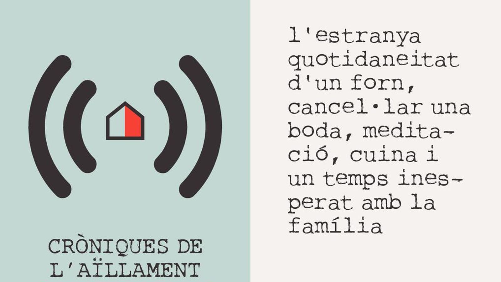 13.04.2020 | L'estranya quotidaneitat d'un forn, cancel·lar una boda, meditació, cuina i un temps inesperat amb la família