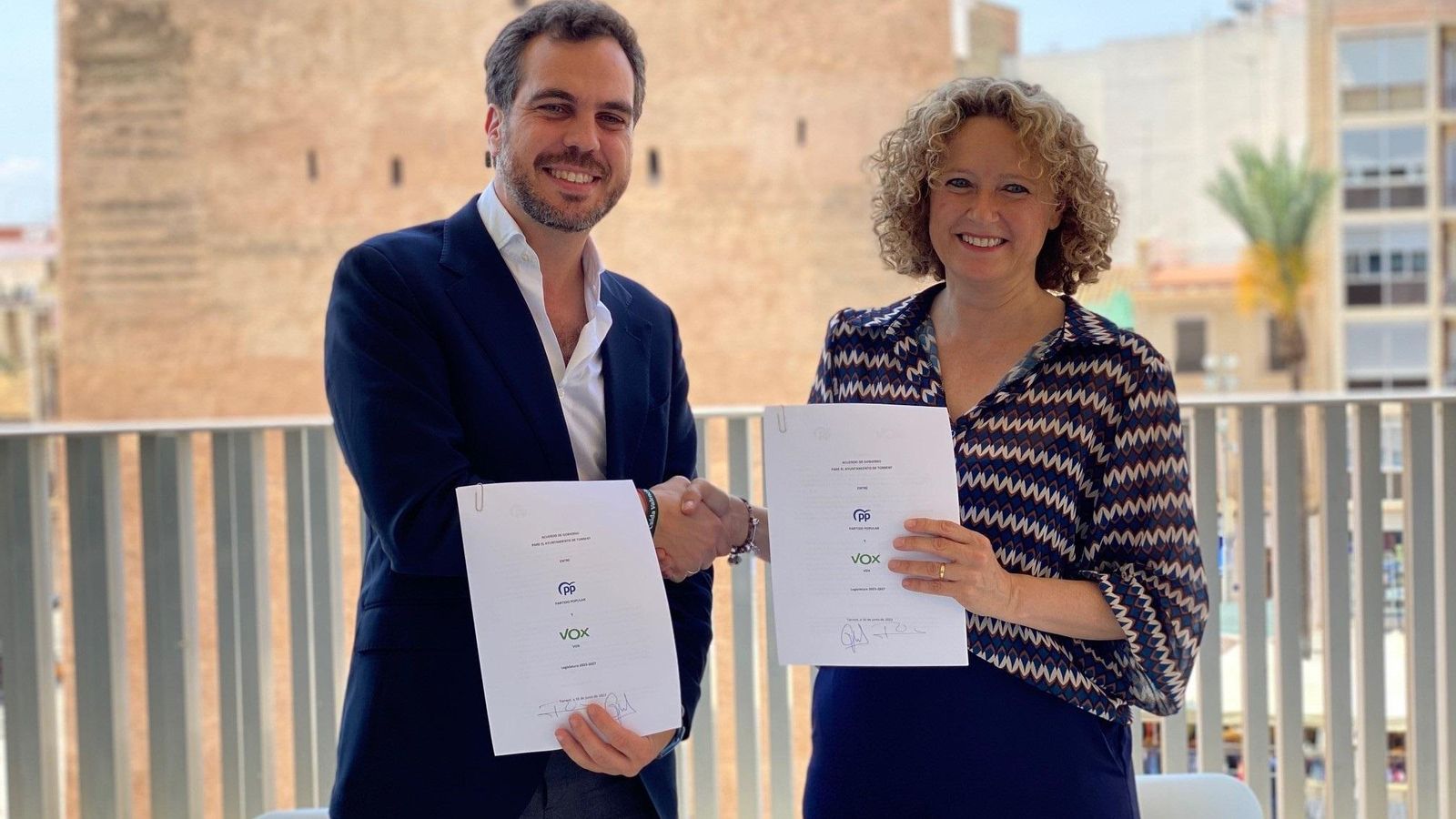 El PP i VOX acorden un pacte de govern per a Torrent amb Amparo Folgado d'alcaldessa