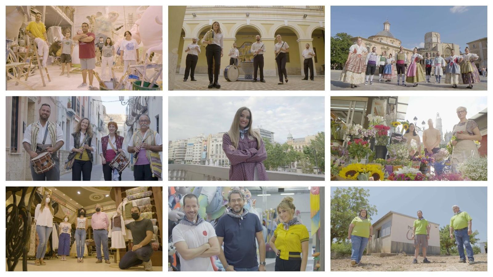 Els sectors que formen part de la festa fallera protagonitzen la campanya de 'Les Falles À Punt'