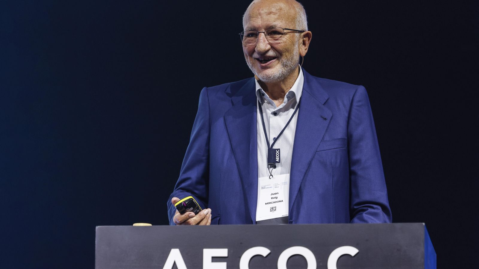 El president de Mercadona, Joan Roig