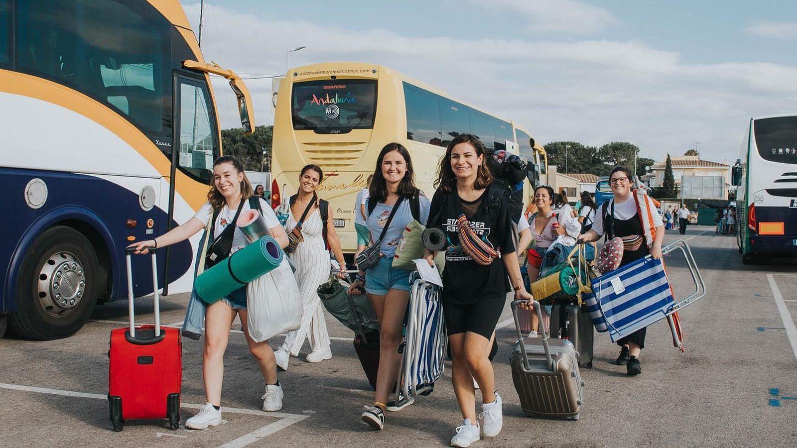 Els primers sounders arriben a Borriana per a gaudir del festival de música
