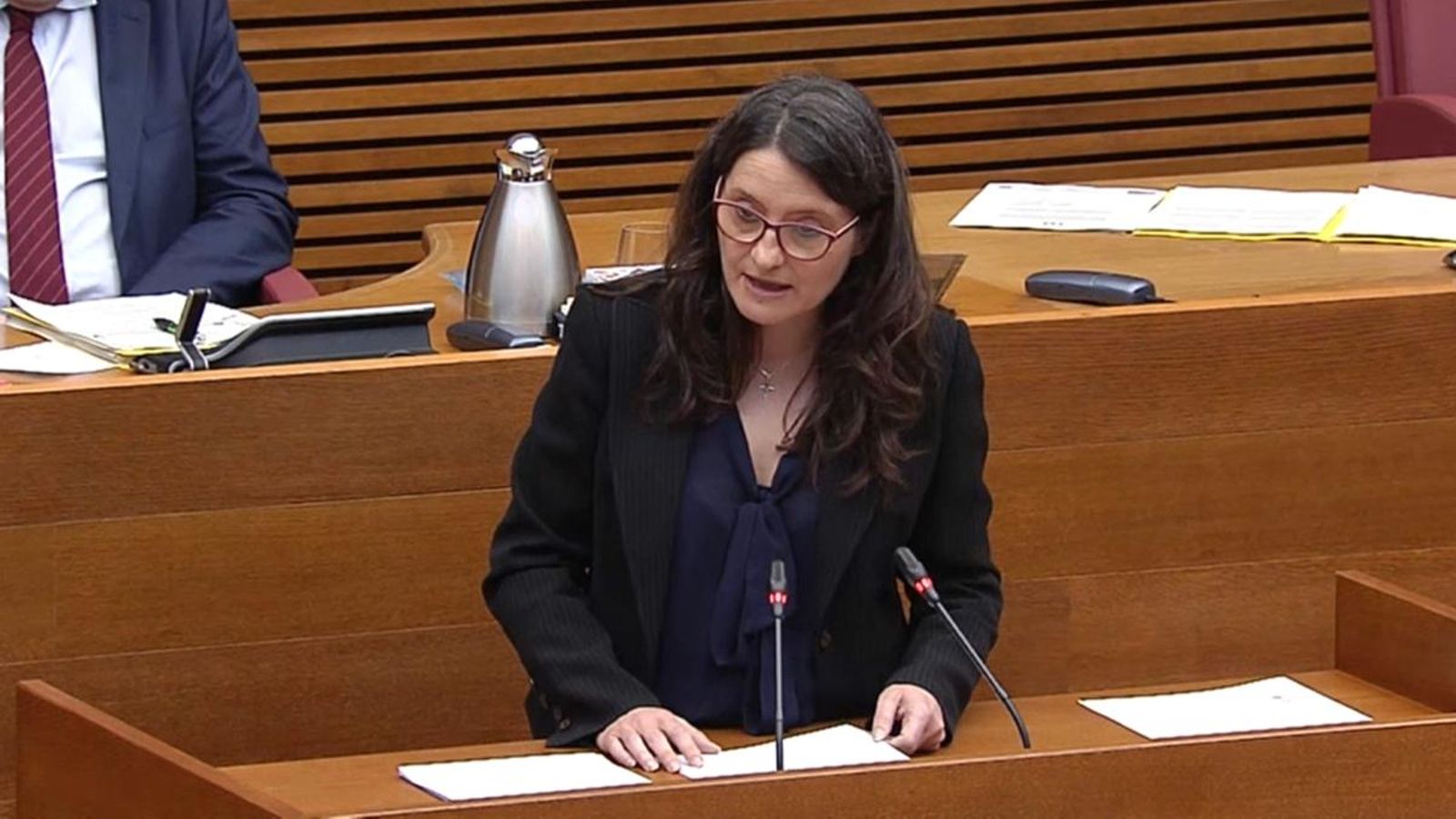 VÍDEO | Oltra defén la priorització de les polítiques socials per la pandèmia