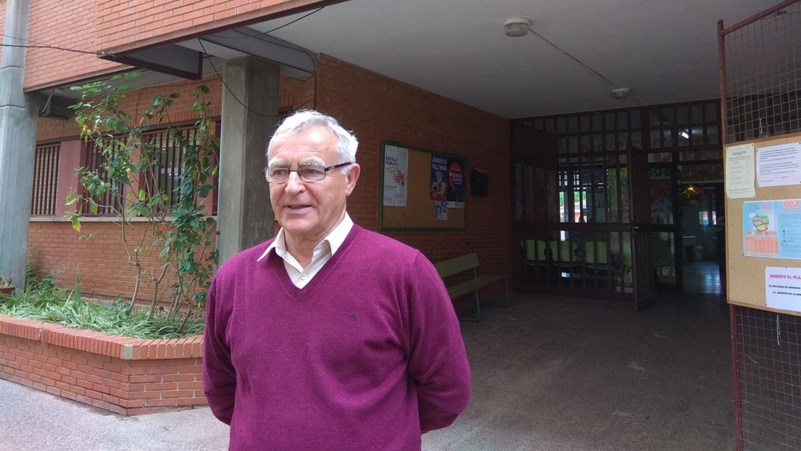 L'alcalde de València, Joan Ribó