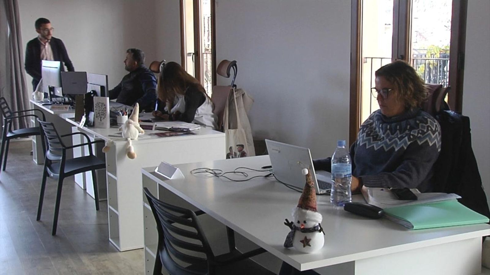 Espai de cotreball a Cases Baixes