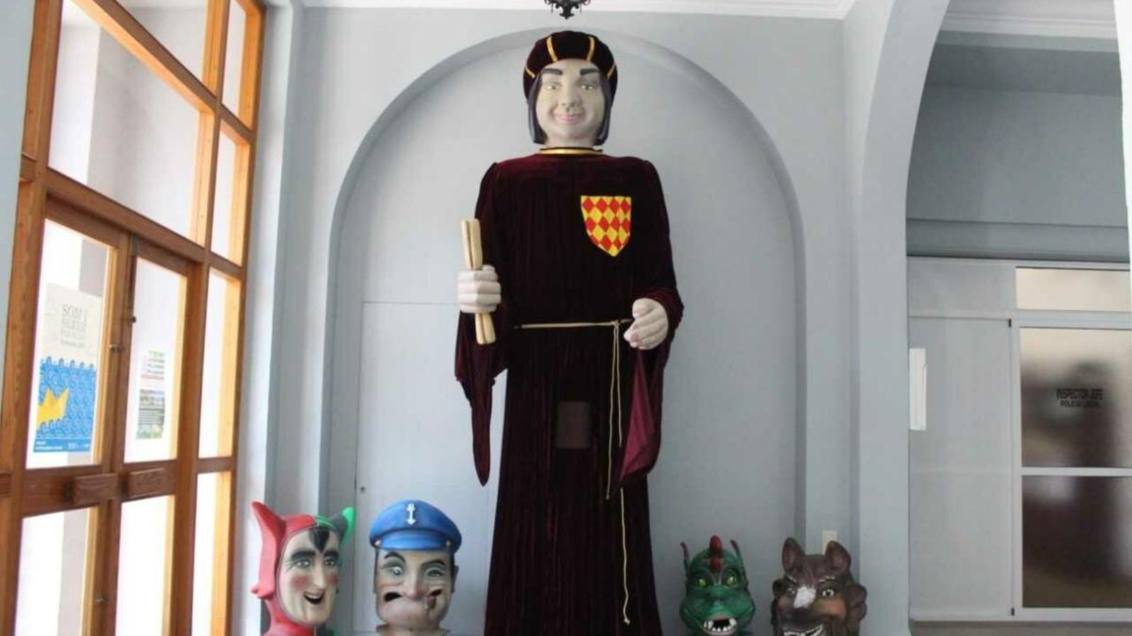 Nules dona la benvinguda al gegant Gilabert en la festa per la llengua de dissabte