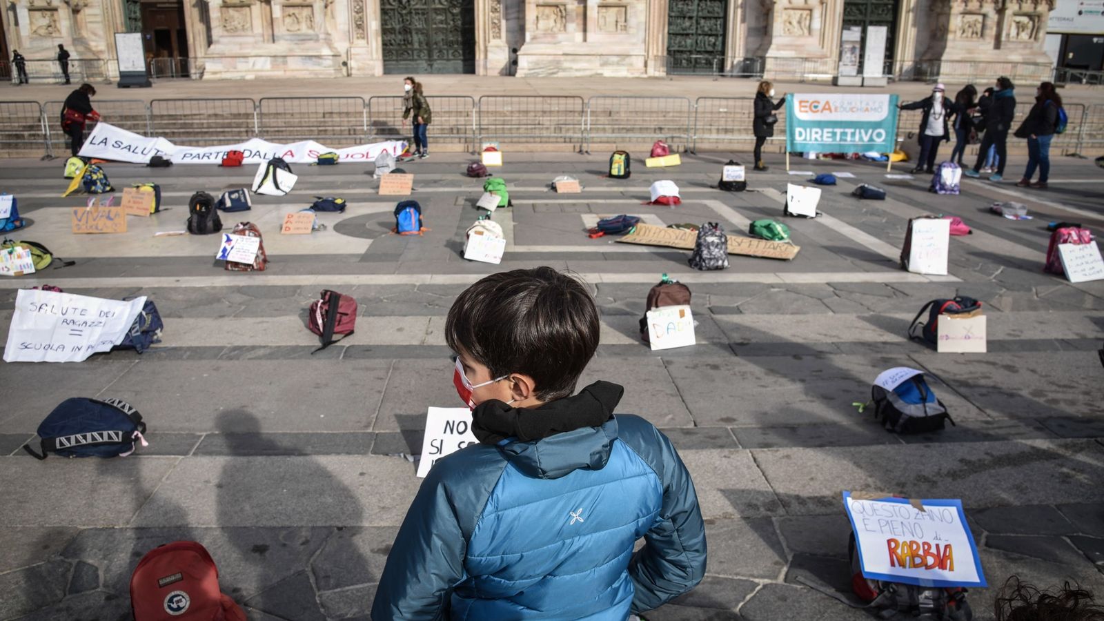 Protesta coronavirus Itàlia