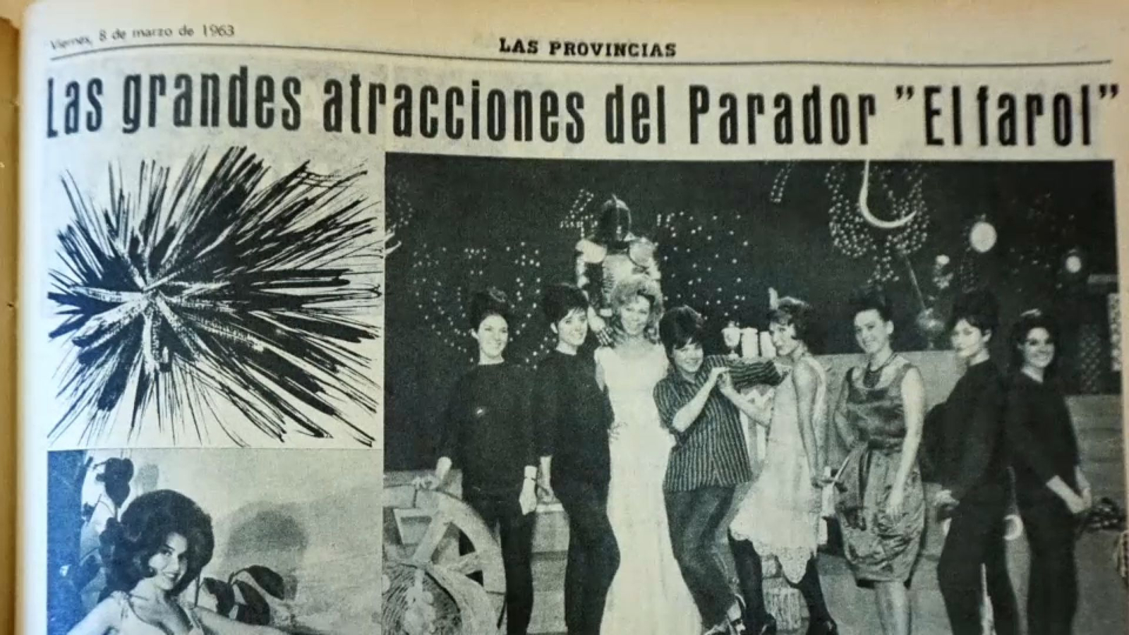 Les festes elitistes dels paradors convidaven artistes de renom, de vegades, internacional