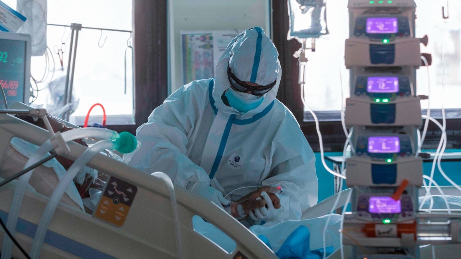 Imatge d'arxiu de la Unitat de Cures Intensives d'un hospital