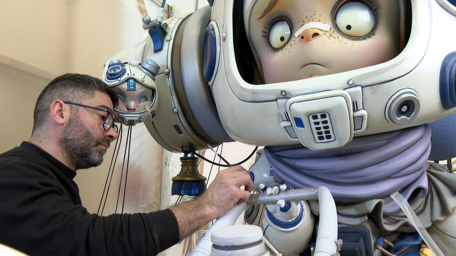 Z treballant al seu taller