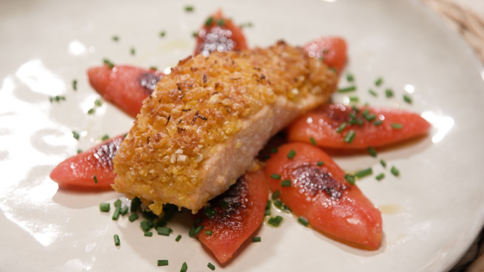 Lloms de salmó amb panko