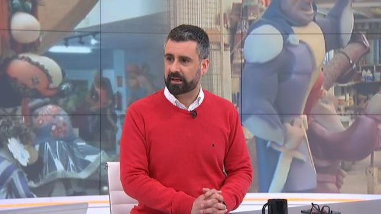 Pere Fuset en 'À Punt Notícies matí'